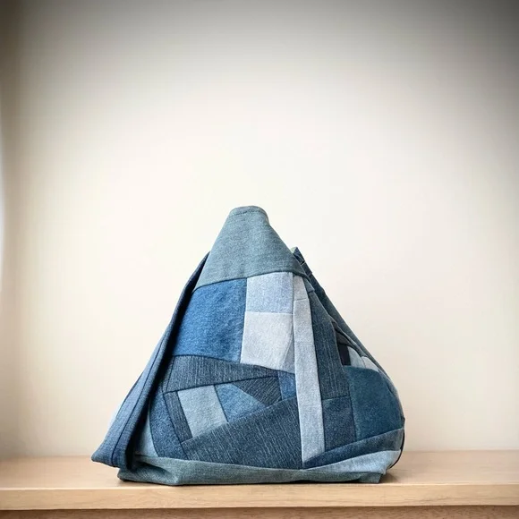 joodito origami japanese dumpling bag sling oversized slouchy hobo crossbody eco - Picture 7 of 10